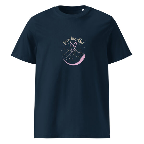 Bio-Baumwoll-T-Shirt-Alpen-Herz